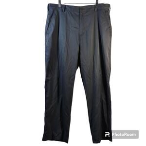 Nike Mens Gray Dri Fit Tech Flat Front Golf Pants Size 34 X 30